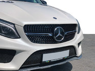 Mercedes GLE kupé C292 2015–2019 Tuningová maska chladiča (Diamond Black) fotografia 1