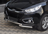 Hyundai IX-35 2010–2015 Predný ochranný rám ST014-1 (nerez) fotografia 1