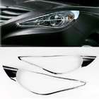 Hyundai Sonata YF 2010–2014 Chrómové kryty predných svetlometov (2 ks, plast) fotografia 1