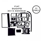 Fiat Ducato 2006–2025 Kryty palubnej dosky (2014+) fotografia 2