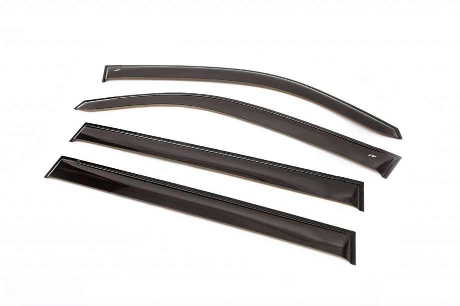 Lexus LX570/450d 2008–2022 Okenné deflektory 9 cm (4 ks, Cobra) Image