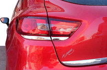 Renault Clio IV 2012–2019 Nerezové kryty zadných svetiel (2 ks) fotografia 1
