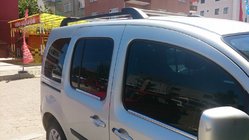 Renault Kangoo 2008–2020 Originálne strešné lyžiny (s priečnikmi) (štandardná báza) fotografia 9