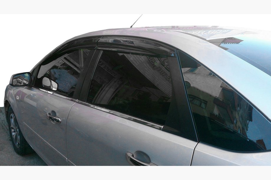 Ford Focus II 2008–2011 Okenné veterné deflektory SD/HB (4 ks, Perflex Sport) Image