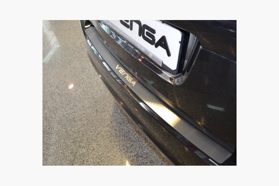 Kia Venga 2010–2019 Natanika nerezový kryt zadného nárazníka Image