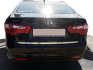 Kia Rio 2012–2017 Nerezová lišta hrany kufra fotografia 1