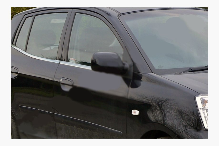 Kia Picanto 2004–2011 Spodné lišty okien (4 ks, nerez) Image