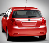 Kia Ceed 2007–2012 Lišta nad ŠPZ (HB, nerez) fotografia 1