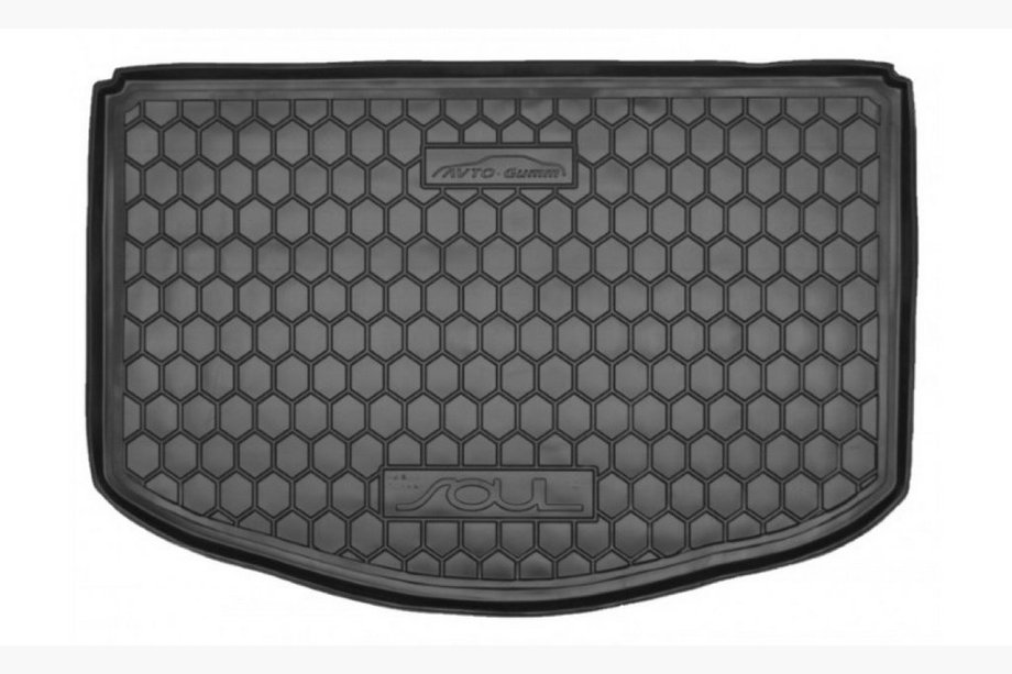 Kia Soul II 2013–2018 Spodná vanička do kufra bez organizéra (Autogumm, plast) Image