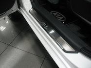 Kia Soul I 2008–2013 Prahové lišty NataNika Premium (4 ks, nerez) fotografia 1