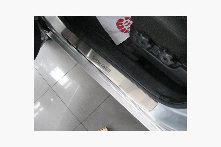 Kia Sportage 2004–2010 Nerezové prahové lišty Nataniko (4 ks) Image