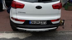 Kia Sportage 2010–2015 Zadný difúzor Niken V1 (plast) fotografia 2