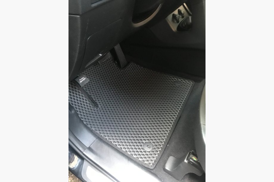 Hyundai Santa Fe 3 2012–2018 Rohože do interiéru pre 5 miest (EVA, čierne) Image