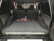 Nissan Patrol Y60 1988–1997 Rohož do kufra, dlhá (EVA, čierna) fotografia 1