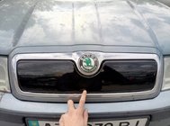 Skoda Octavia I Tour A4 1996–2010 Zimná clona chladiča (horná) fotografia 5