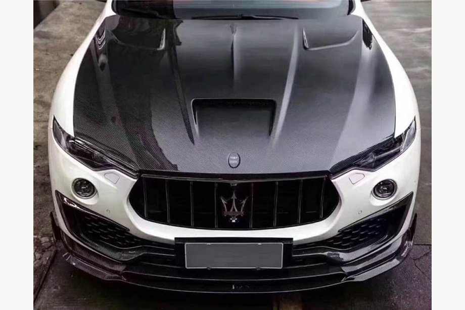 Maserati Levante 2016– Kapota Mansoru (pravý karbón) Fotografia 1