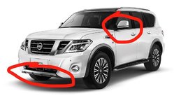 Nissan Patrol Y62 2010–2024 Upgrade sada pre modelový rok 2019 fotografia 1