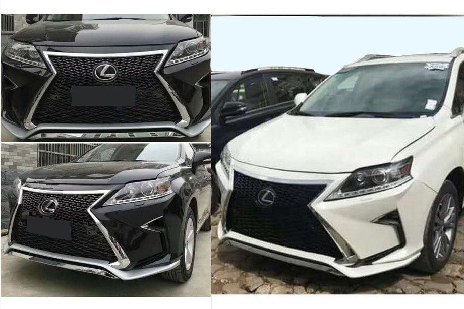 Lexus RX 2009–2015 Predný lip spojler (na upgrade) Image