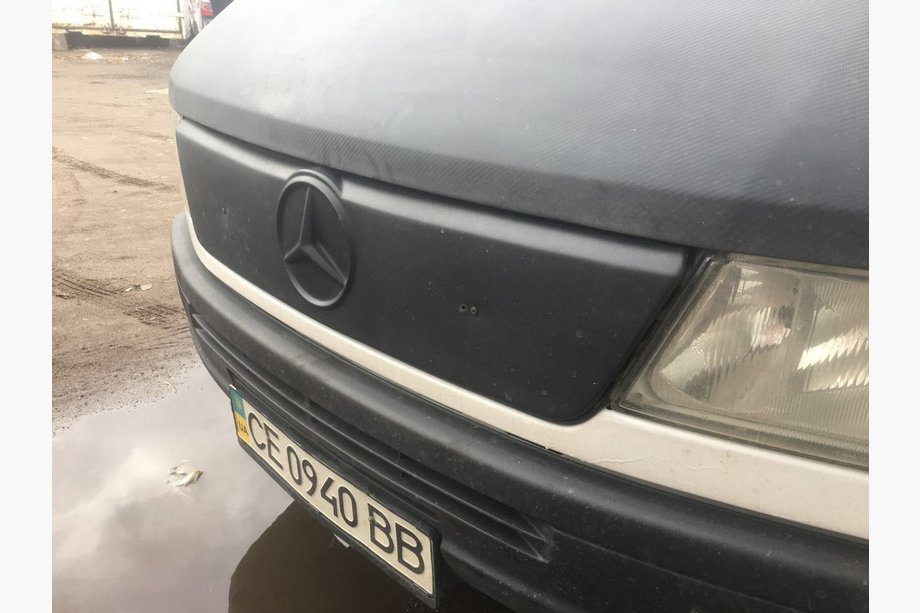 Mercedes Sprinter W901/902/903/904/905 1995–2006 Zimná clona chladiča (mriežky) 2002-2006, lesklý Fotografia 2