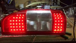 Mercedes Sprinter W901/902/903/904/905 1995–2006 LED zadné svetlá (2 ks) fotografia 4