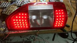 Mercedes Sprinter W901/902/903/904/905 1995–2006 LED zadné svetlá (2 ks) fotografia 5