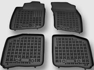 Volkswagen Caddy 2004–2010 Gumové rohože do interiéru s vyvýšeným okrajom (4 ks, RezawPlast) fotografia 1
