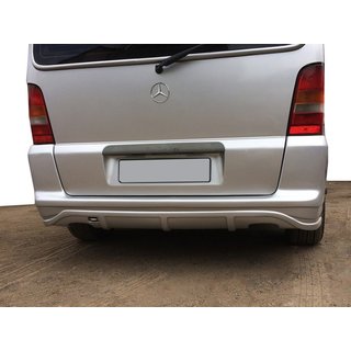 Kryt zadného nárazníka (na lakovanie) Mercedes Vito W638 1996–2003 fotografia 2