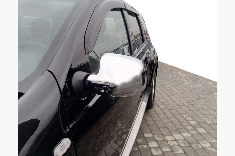 Renault Duster 2008–2017 Chrómové kryty zrkadiel (2 ks) V-2 Image