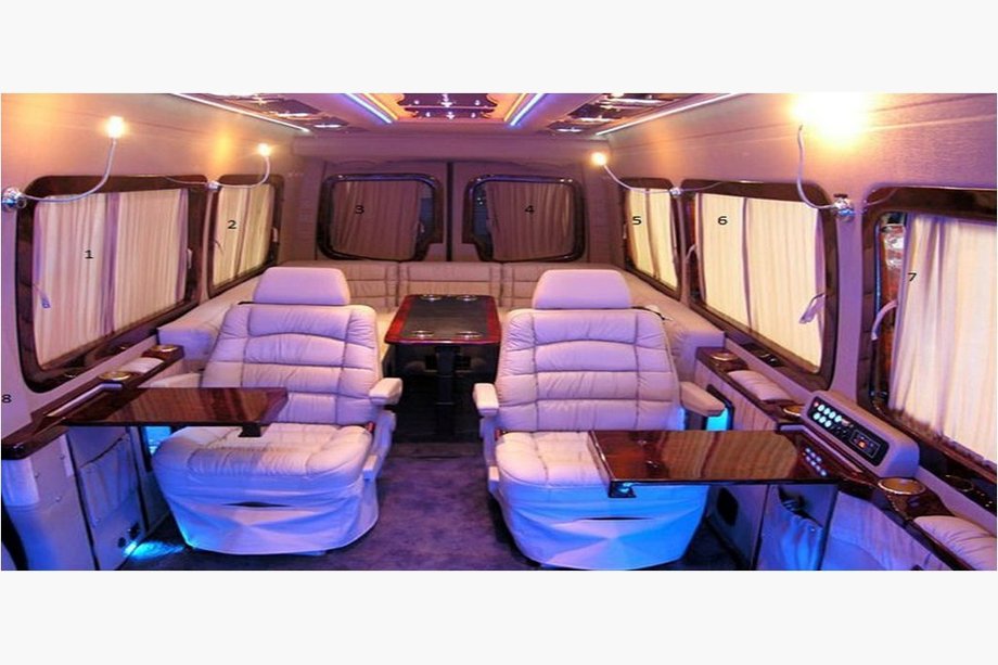 Mercedes Sprinter W906 2006–2018 Rámy na okná do auta Image
