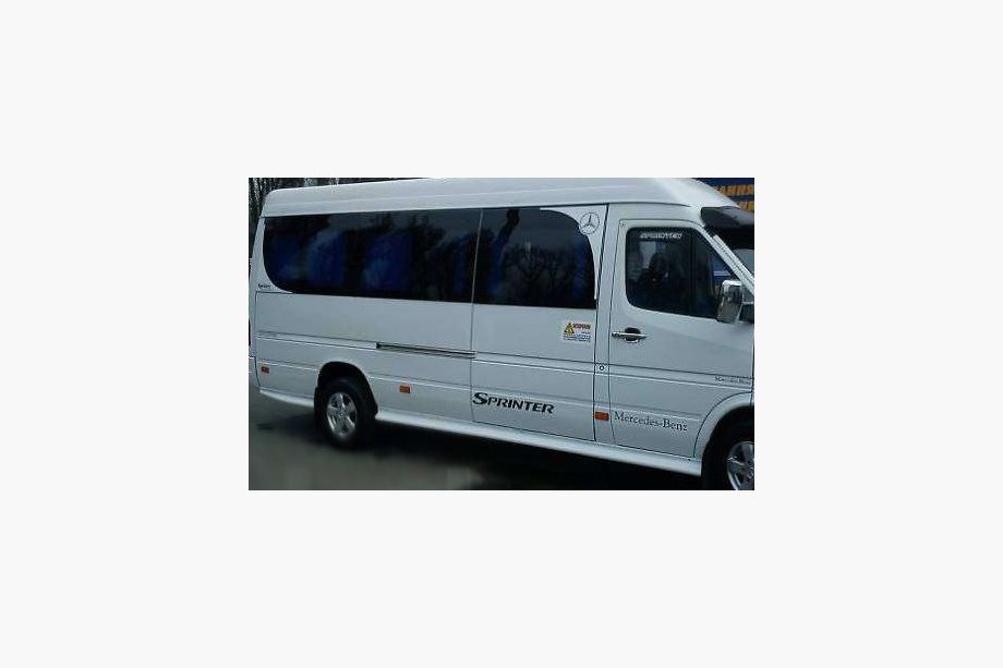 Volkswagen LT 1995–2006 Bočné prahy (sklolaminát, na lakovanie) Image