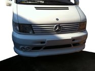 Mercedes Vito W638 1996–2003 Nástavec na predný nárazník pre 4 hmlovky (na lakovanie) fotografia 1