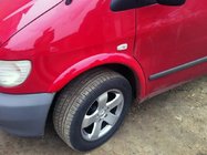 Mercedes Vito W638 1996–2003 Kryty lemov blatníkov (predné, na lakovanie) fotografia 1