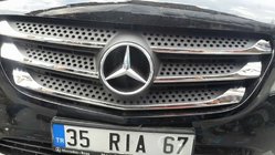 Mercedes Vito/V-trieda W447 2014– Lišty na prednú masku 2014-2020 (5 ks, nerez) fotografia 6