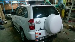 Chery Tiggo 1 2005–2016 Nerezový kryt zadnej kľučky dverí fotografia 2