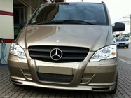 Mercedes Vito W639 2004–2014 Lip spojler predného nárazníka (na lakovanie) fotografia 1