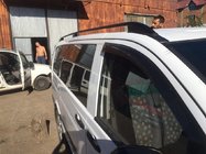 Mercedes Viano 2004–2014 Čierne strešné lyžiny Skyport (celokovové) fotografia 3