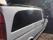 Mercedes Viano 2004–2014 Čierne strešné lyžiny Skyport (celokovové) fotografia 6