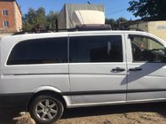 Mercedes Viano 2004–2014 Čierne strešné lyžiny Skyport (celokovové) fotografia 7