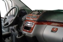 Mercedes Viano 2004–2014 Dekoratívne kryty palubnej dosky Meric (predná časť) 2006-2015, Titan fotografia 3