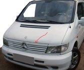 Mercedes Vito W638 1996–2003 Lišta na mriežku (plast) Matná čierna fotografia 1