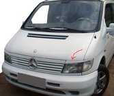 Mercedes Vito W638 1996–2003 Mračidlá na svetlomety (na lakovanie) fotografia 1