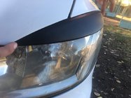 Mercedes Vito W639 2004–2014 Rovné mračidlá na svetlá (2004-2010, 2 ks, plast) Lesk fotografia 7
