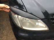 Mercedes Vito W639 2004–2014 Rovné mračidlá na svetlá (2004-2010, 2 ks, plast) Lesk fotografia 16