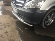 Mercedes Vito W639 2004–2014 Predný ochranný rám ST014 (nerez) 2010-2015, 70 ↗ 48 mm fotografia 7