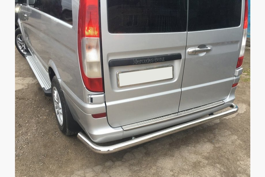 Mercedes Viano 2004–2014 Zadný ochranný rám AK005 (nerez) Image