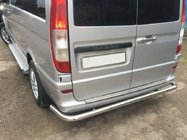 Mercedes Viano 2004–2014 Zadný ochranný rám AK005 (nerez) fotografia 1