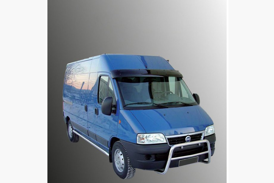 Fiat Ducato 1995–2006 Slnečná clona na čelné sklo (čierny lesk, 5 mm) Image