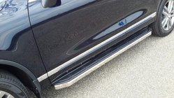 Volkswagen Touareg 2010–2018 Bočné nášľapy ako originál V1 (2 ks, hliník) fotografia 1