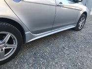 Mitsubishi Lancer X 2008– Bočné prahy (2 ks, na lakovanie) fotografia 1