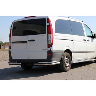 Zadné rohové diely AK003-Double (2 ks, nerez) Mercedes Viano 2004–2014 fotografia 1